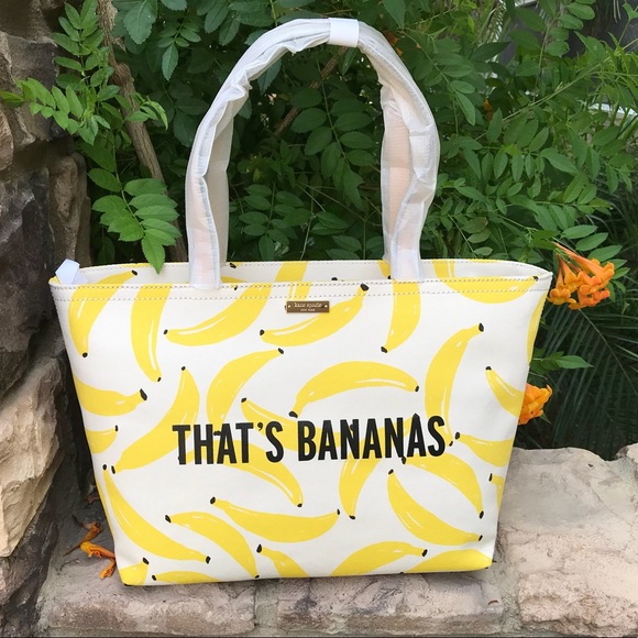 kate spade Handbags - Kate Spade That’s Bananas Canvas Tote